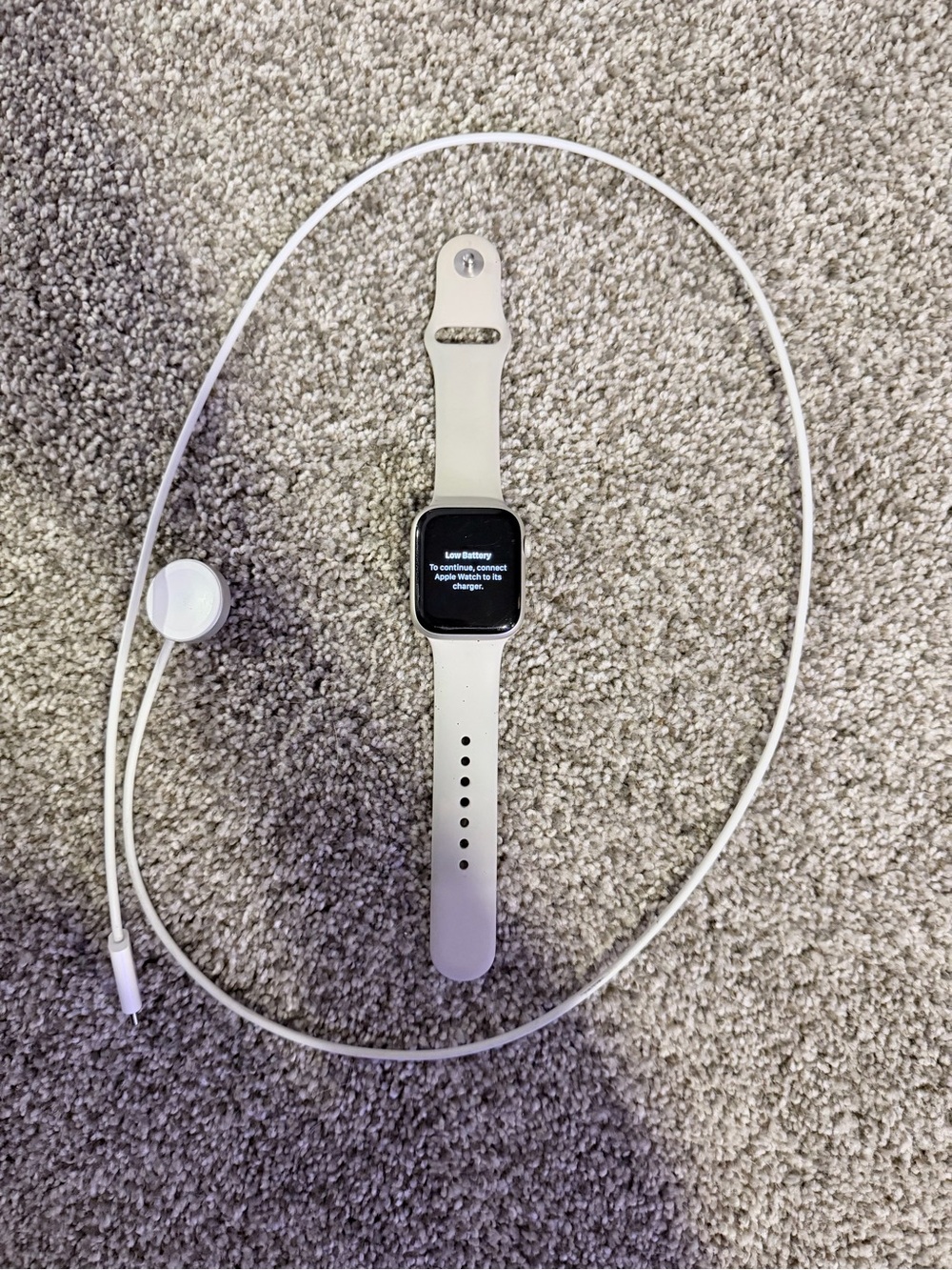 Apple Watch and Charging Cable